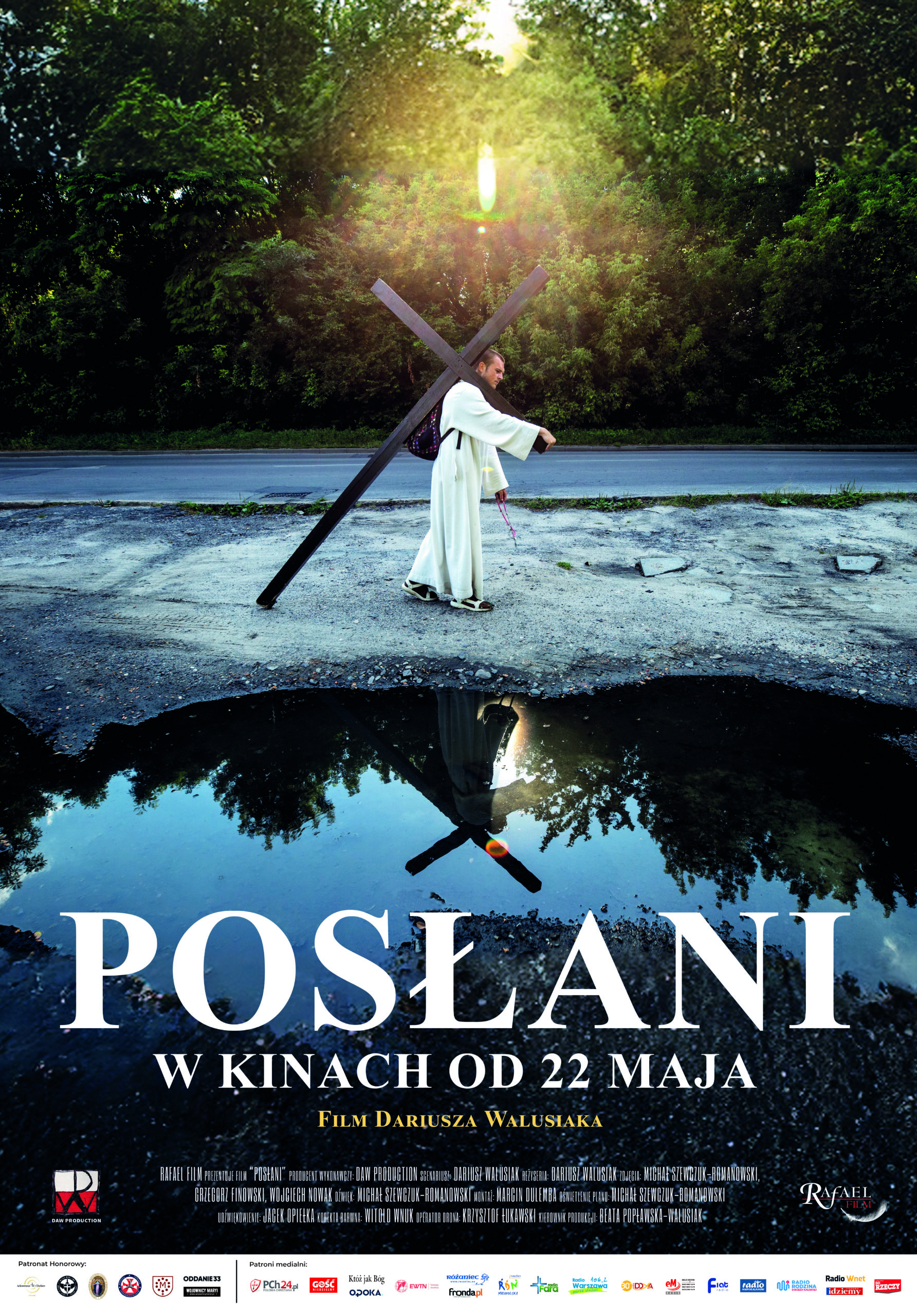 Dlaczego ktoś niesie krzyż przez całą Polskę? Poznaj mocne historie przemiany życia w nowym filmie POSŁANI – pokaz w Warszawie już 10 maja 2026